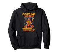Costume Loading Please Wait Halloween Pumpkin Witch Pullover Hoodie