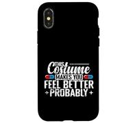 Costume Makes You Feel Better Placebo Fun Case for iPhone X/XS