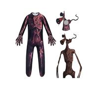 (Costume-mask, 120cm) Kids Siren Head Cosplay Costume With Mask