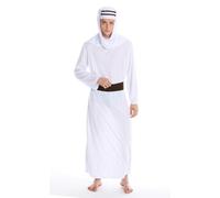 Costume Men Carnival Sheikh Arab 1001 Nights Sinbad Caliph Size S/M