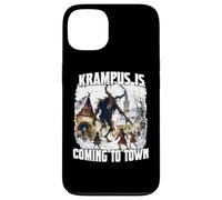 Costume of Krampus, the evil Santa Claus, Perchtenlauf Bartl Case for iPhone 13