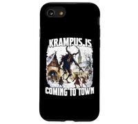 Costume of Krampus, the evil Santa Claus, Perchtenlauf Bartl Case for iPhone SE (2020) / 7/8