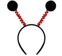 Costume Set Ladybird Fancy Dress Set For Halloween Cosplay Party Striped Stockings Polkas Dots Dress Headband Dress Costume Women Girls