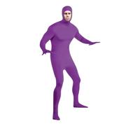 Costume Stealth Look Black Jumpsuit Full Coverage Suit Ninja Vibe Sleek Silhouette Spy Theme Role Play Ready Stage Performance Garment