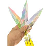 Costume Weapons For Cosplay,Dart Anime Character Weapons, Halloween Decorations, Movie Collectibles,Shining Crystal Iridescent