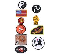 costumebase Cobra Kai Pants Patches GI Set of 10 Costume Johnny Lawrence Karate Kid Patch