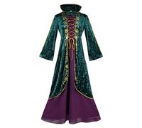 Costumes For Women | Winifred Sanderson Costume Adult, Halloween Carnival Costumes Cosplay Dress Props, Halloween Witch Cosplay Long Skirt Medieval Renaissance Gown (M 3XL)