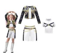 Costumes Singers Leader Cosplay Pop Singers Role Play Halloween Suit Performance Uniform,B-13-14
