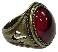 Costumeteers The Shadow Ring Stainless Steel Prop Replica Agent (US Sz 11)