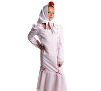 Costumizate! Child's Chulapa Costume for Girls Available in Various Sizes Madrid Traditional Dress with Polka Dots Special for San Isidro (10-12)