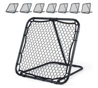Costway 101 X 101 Cm Football Rebounder Kickback Football Rebound Net With 7 Adjustable Angles