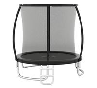 Costway 10Ft Outdoor Trampoline Kids Trampoline W/safety Enclosure Net& Ladder