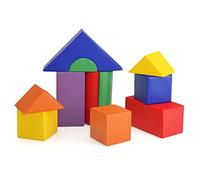 COSTWAY 11 Piece Climb and Crawl Foam Play Set, Colorful Toddler Educational Soft Climbing Blocks, Waterproof Baby Soft Play Equipment for Climbing, Sliding, Crawling