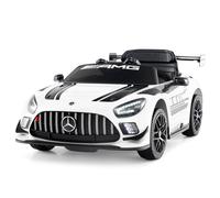 Costway 12V Ride on Car Battery Powered Electric Vehicle in White COSTWAY White