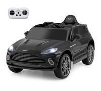 Costway 12V Ride On Car Licensed Aston Martin DBX Electric Vehicle in Black COSTWAY Black