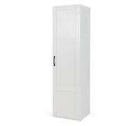 Costway 150 cm Tall Storage Cabinet 4-Tier Freestanding Floor Cabinet in White COSTWAY White