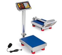 Costway 150Kg Heavy Duty Digital Folding Platform Scale Commercial Postal Parcel Floor Weight