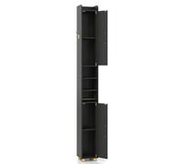 Costway 176.5Cm Tall Storage Organizer Narrow Bathroom Freestanding Floor Cabinet