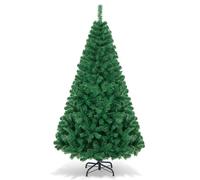 Costway 180 Cm Artificial Christmas Tree With 650 Branch Tips For Xmas