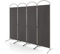 Costway 188Cm Folding Privacy Screen 4-Panel Room Divider Privacy Protection