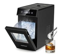 COSTWAY 2”/50mm Ice Ball Maker Countertop, 48 Pcs/Day, 1 Pcs in 25 Mins
