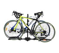 Costway 2-Bike Hitch Mount Rack Platform Style Bicycle Carrier Fits Vehicles With 1/4-Inch / 2-Inch Receiver