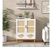 Costway 2-Door Sideboard Buffet Cabinet Kitchen Cupboard Server Cabinet