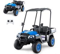 Costway 2 Seater Kids Golf Cart - Blue
