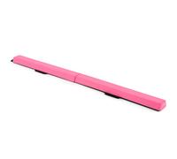 Costway 210CM Folding Balance Beam Foam Floor Gymnastic Beam in Pink COSTWAY Pink