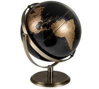 COSTWAY 23cm World Globe, 720° Rotating Earth Globe with Metal Stand, Desktop Geography Educational Learning Toy for Classroom, Office, Home Decorative