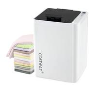 Costway 23L Large Towel Warmer Bucket Home Towel Warmer w/ Timer in White