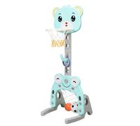 Costway 3-In-1 Kids Basketball Hoop Stand Set Ring Toss Portable Sport Activity Center