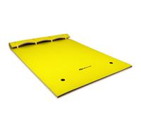 Costway 3 Layer Floating Water Mat Buoyancy Pad Swimming Pool Float Mat W/rope