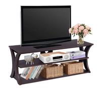 Costway 3-Tier Tv Stand Media Console Table Modern Storage Cabinet For Tvs Up To 45"
