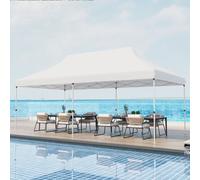 Costway 3M X 6M Pop-Up Canopy Tent Folding Instant Sun Shelter W/ Carrying Bag