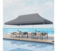 Costway 3M X 6M Pop-Up Canopy Tent Folding Instant Sun Shelter W/ Carrying Bag