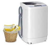 Costway 4.5Kg Load Portable Full-Automatic Washing Machine Compact Washer/ Spinner