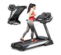 COSTWAY 4.75HP Folding Treadmill for Home Gym, Commercial Running Walking Machine with 15% Auto Incline, APP, 20 Preset Programs, Bluetooth Speaker, Soft Drop System