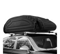 Costway 400L Waterproof Soft-Shell Car Roof Bag Foldable Rooftop Cargo Carrier