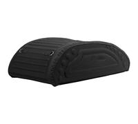 Costway 400L Waterproof Soft-Shell Car Roof Bag Foldable Rooftop Cargo Carrier in Black COSTWAY Black
