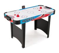 COSTWAY 48 inch Air Hockey Table, 12V Powered Arcade Game Table with LED Scoreboard, 2 Pucks, 2 Pushers, Hockey Gaming Table for Kids Adults