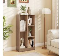 Costway 5-Cube Kids Bookcase 104 Cm Wooden Bookshelf Toy Storage Organizer