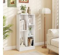 Costway 5-Cube Kids Bookcase 104 Cm Wooden Bookshelf Toy Storage Organizer