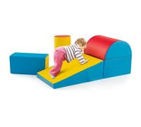 Costway 5 Pieces Kids Climb & Crawl Foam Play Set Children's Educational Software COSTWAY Multicolor