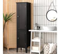 Costway 5-Tier Bathroom High Cabinet Tall Narrow Storage Cabinet Organizer