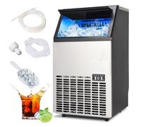 Costway 50Kg/24H Ice Maker Commercial Ice Cube Making Machine Self-Cleaning Home Office