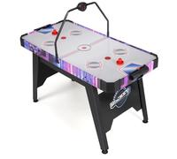 COSTWAY 54 inch Air Hockey Table, 12V Powered Hockey Arcade with Digital Scoreboard, 2 Pucks, 2 Pushers, for Kids Adults, Game Room, Home, Office