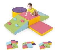 Costway 6 Piece Foam Climbing Toys Toddler Climbing Toys with EPE Foam COSTWAY Multicolor