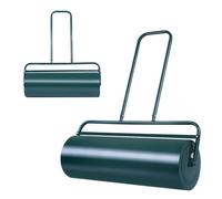 Costway 63L Metal Lawn Roller Water/sand Filled Garden Drum Roller W/ U-Shaped Handle