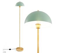 Costway 64" Floor Lamp Modern Standing Lamp With Adjustable Lamp Head-Gold